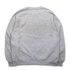 Made in USA 90s JERZEES SUPER SWEATS College Print Sweatshirt L Grey Cotton SUTTONS BAY