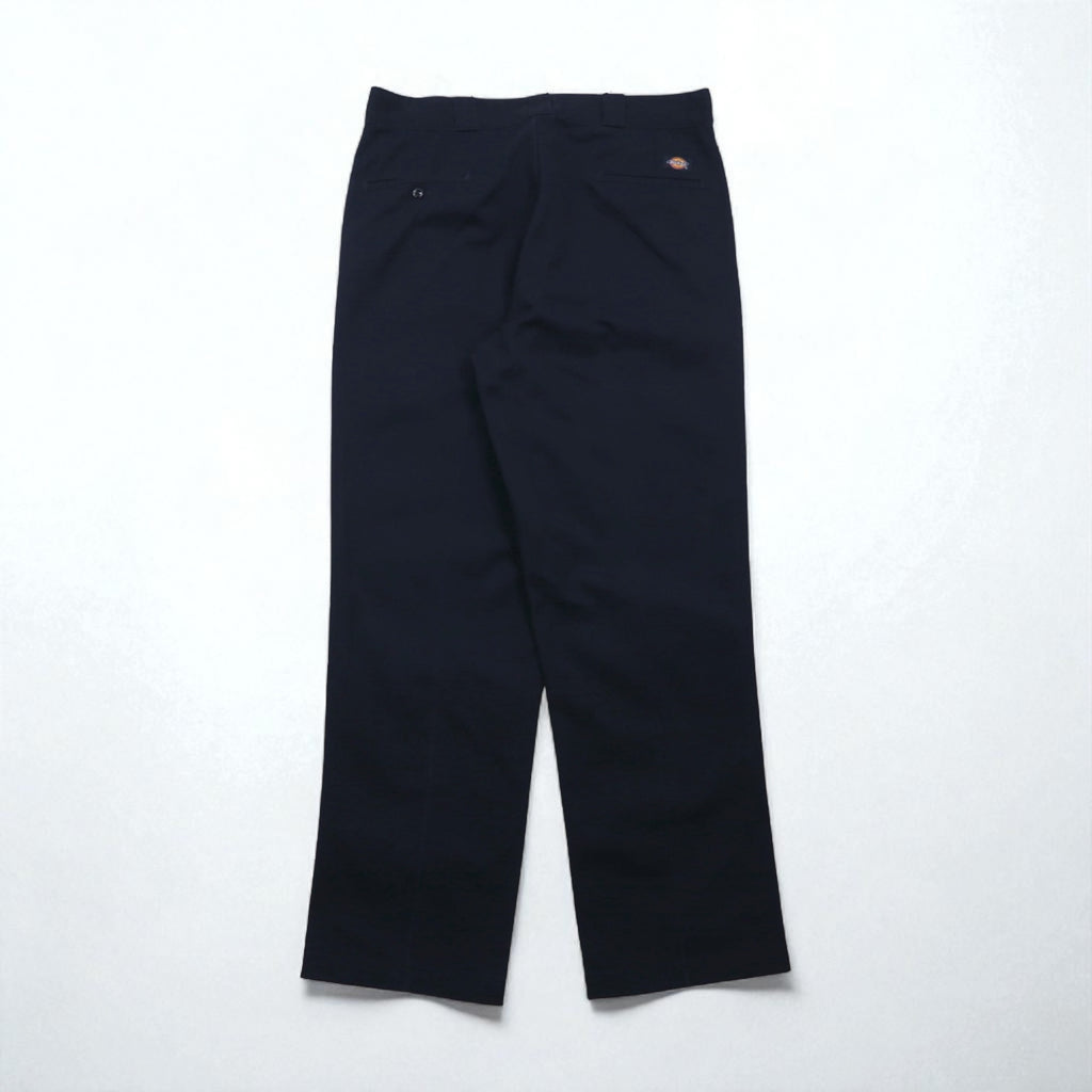 Dickies Original Fit Work Chino Pants, XL, Navy, Polyester, 874DN