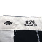 Dickies Original Fit Work Chino Pants, XL, Navy, Polyester, 874DN