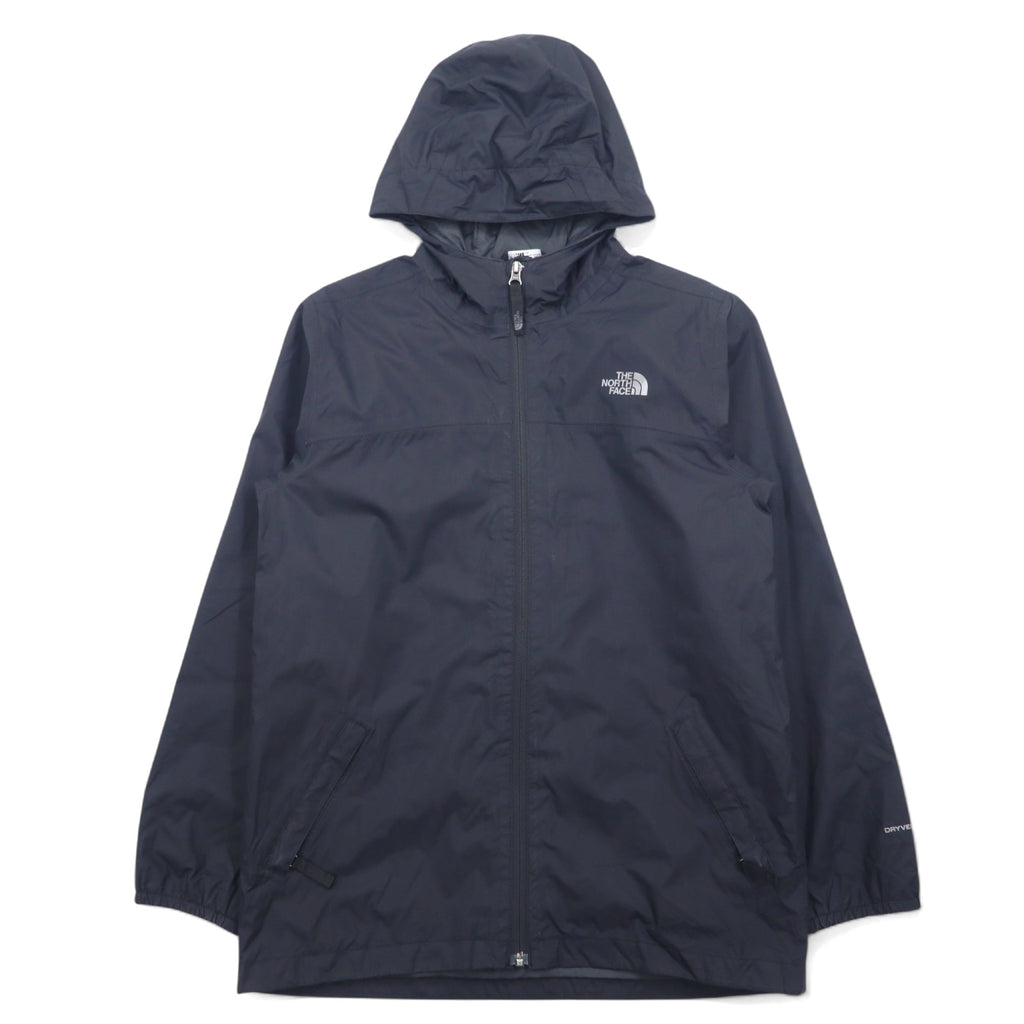 日本然リトテ-古着オンライン-THE NORTH FACE マウンテンパーカー L ブラック リフレクター DRYVENT ドライベント 防水 透湿 ジップインジップ搭載-THE NORTH FACE Mountain Hoodie L Black Reflector DRYVENT Waterproof Breathable Zip-in Zip Equipped