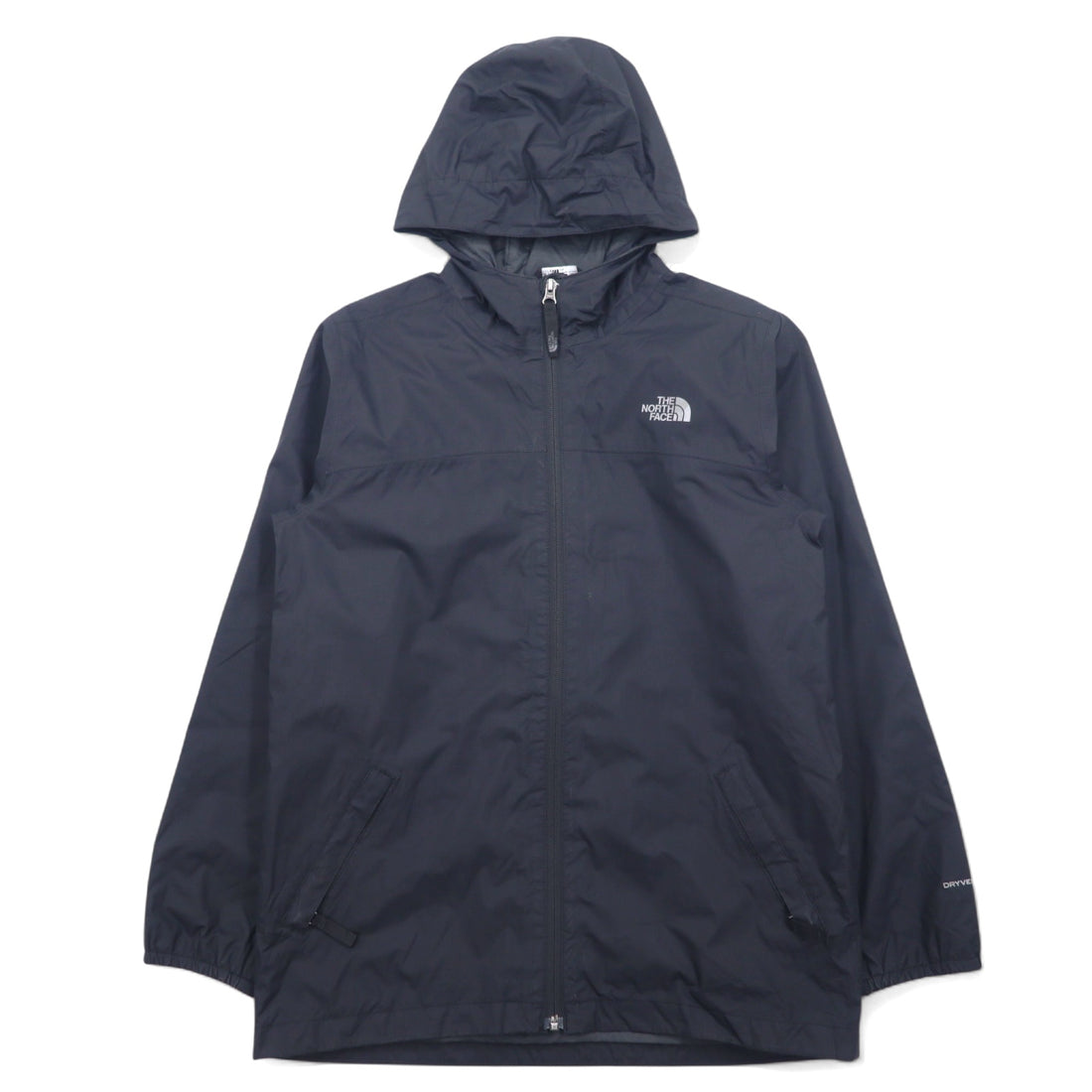 日本然リトテ-古着オンライン-THE NORTH FACE マウンテンパーカー L ブラック リフレクター DRYVENT ドライベント 防水 透湿 ジップインジップ搭載-THE NORTH FACE Mountain Hoodie L Black Reflector DRYVENT Waterproof Breathable Zip-in Zip Equipped