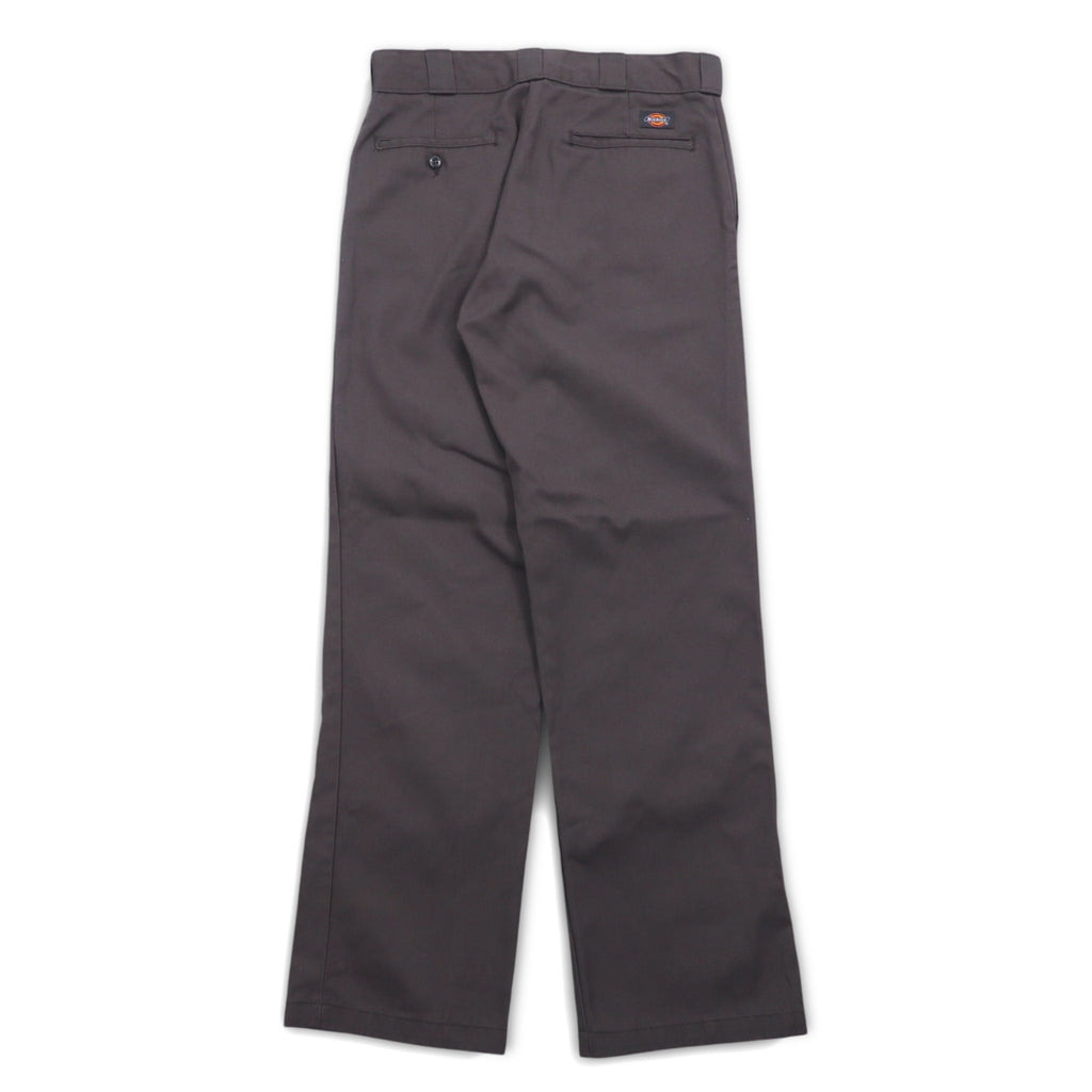 Dickies 874 Original Fit Chino Work Pants L Grey Polyester Cotton