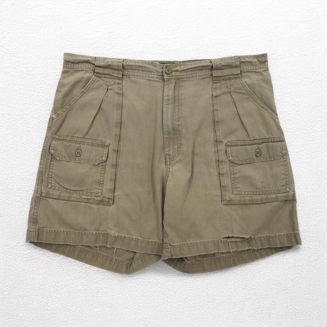 Cabela's 90s Bush Shorts, XL, Khaki, Cotton, Pocket