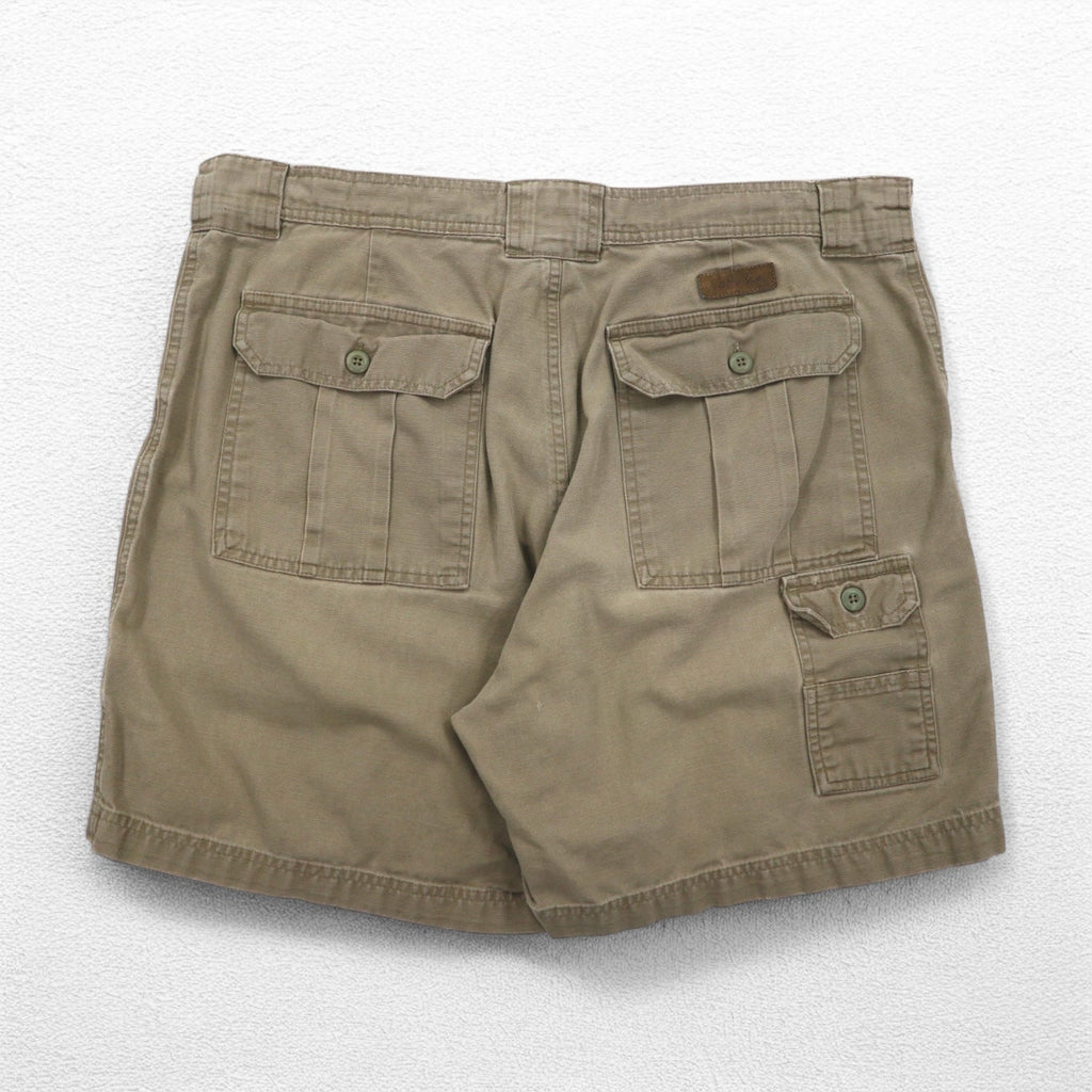 Cabela's 90s Bush Shorts, XL, Khaki, Cotton, Pocket