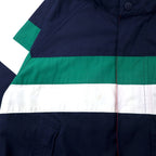 nautica 90's Sailing Jacket M Navy Cotton Hood Storage Type