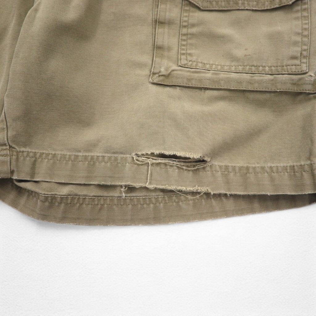 Cabela's 90s Bush Shorts, XL, Khaki, Cotton, Pocket