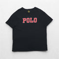POLO RALPH LAUREN CLASSIC FIT PRINTED T-SHIRT L BLACK COTTON CLASSIC FIT