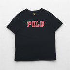 POLO RALPH LAUREN CLASSIC FIT PRINTED T-SHIRT L BLACK COTTON CLASSIC FIT