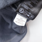 THE NORTH FACE Bicolor Fleece Jacket XXL Black Grey Polyester Logo Embroidery NF0A7UJP