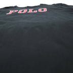 POLO RALPH LAUREN CLASSIC FIT PRINTED T-SHIRT L BLACK COTTON CLASSIC FIT