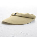 Polo by Ralph Lauren 90s Sun Visor Cap FREE Beige Small Pony Embroidery