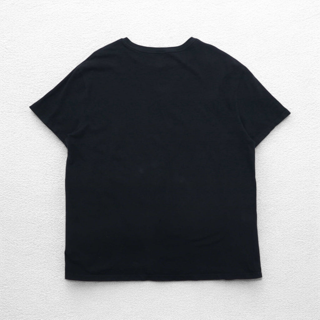POLO RALPH LAUREN CLASSIC FIT PRINTED T-SHIRT L BLACK COTTON CLASSIC FIT