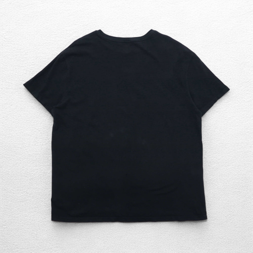 POLO RALPH LAUREN CLASSIC FIT PRINTED T-SHIRT L BLACK COTTON CLASSIC FIT