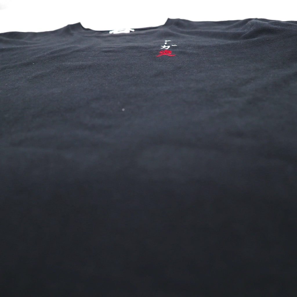 TOGA ARCHIVES x Mongolian Chops Toga Ai Embroidered T-shirt M Black Cotton Osaka store exclusive