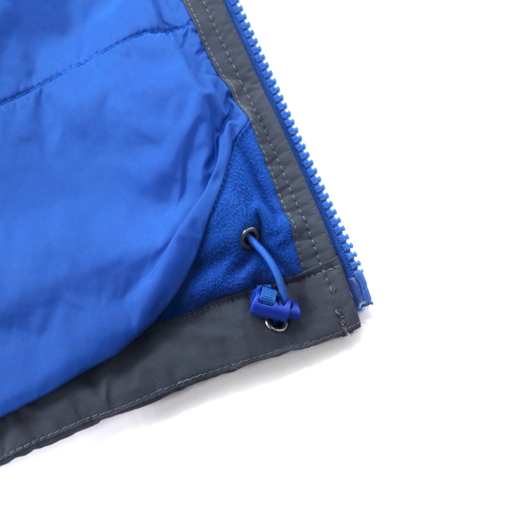 THE NORTH FACE Mountain Parka M Gray Polyester Waterproof Breathable Hyvent Logo Print Detachable Hood