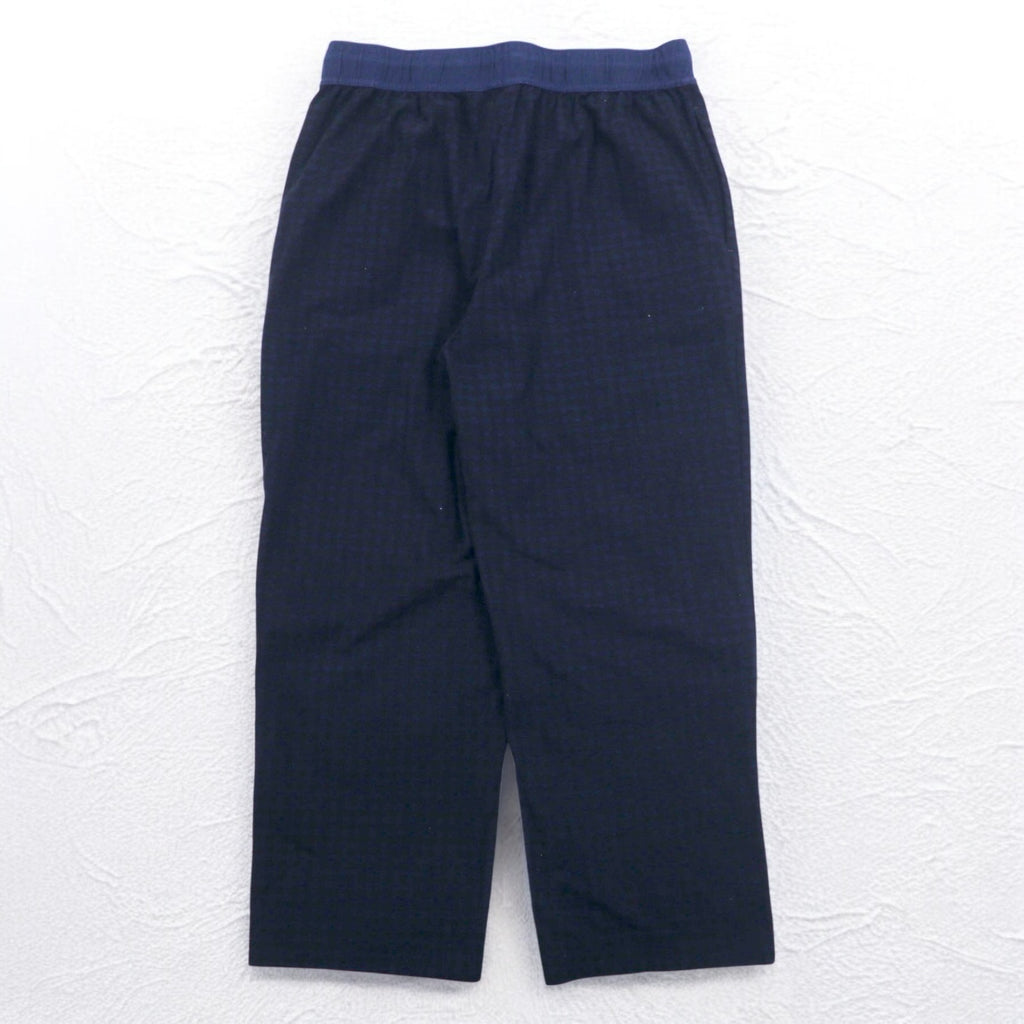 NAUTICA Pajama Pants Easy Pants M Navy Check Polyester
