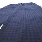 NAUTICA Pajama Pants Easy Pants M Navy Check Polyester