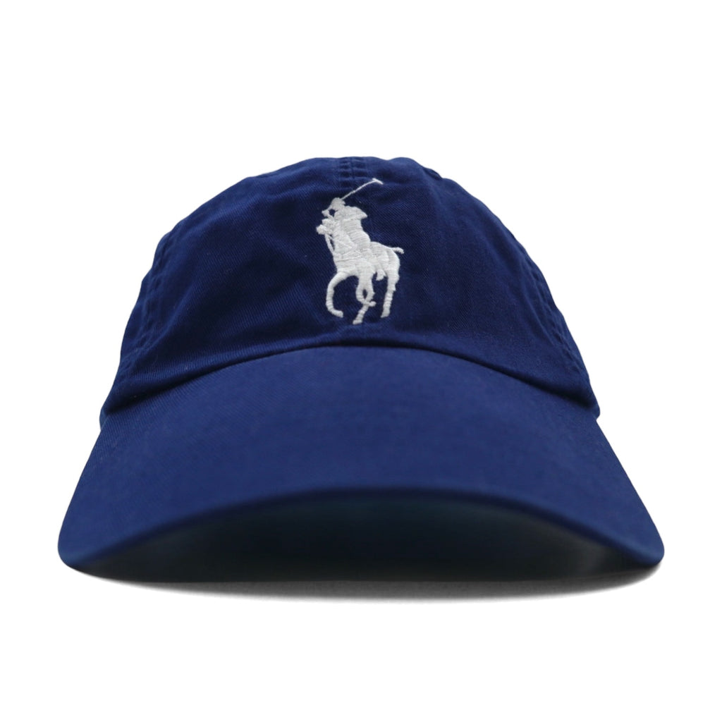 Polo Ralph Lauren Big Pony Baseball Cap, Navy, 6-Panel, Cotton Twill, Embroidered