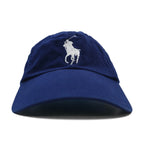 Polo Ralph Lauren Big Pony Baseball Cap, Navy, 6-Panel, Cotton Twill, Embroidered