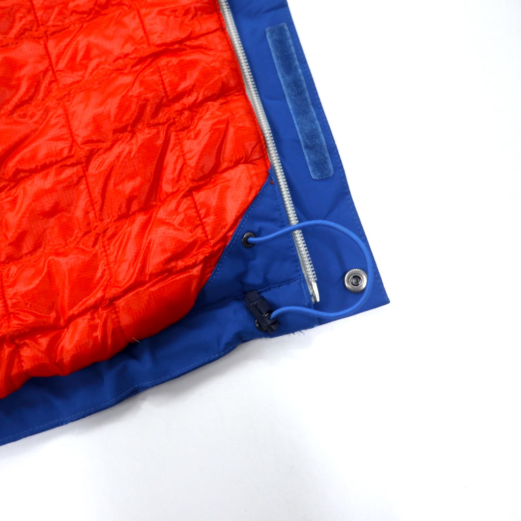 THE NORTH FACE Thermoball Insulation Mountain Parka L Blue Polyester PRIMALOFT Filling THERMOBALL Waterproof Breathable HYVENT Removable Hood