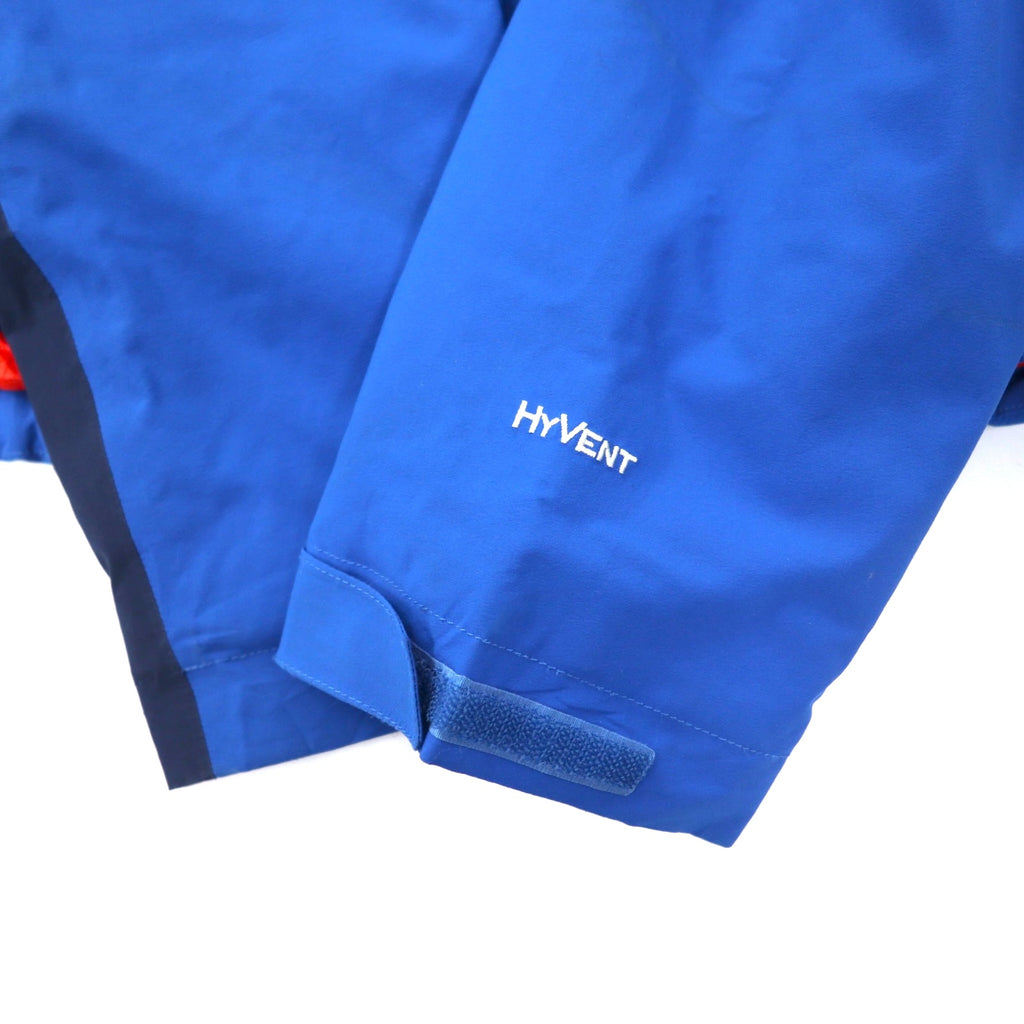 THE NORTH FACE Thermoball Insulation Mountain Parka L Blue Polyester PRIMALOFT Filling THERMOBALL Waterproof Breathable HYVENT Removable Hood