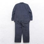 ONLY 2B Suit Set Up S Blue Wool Polyester