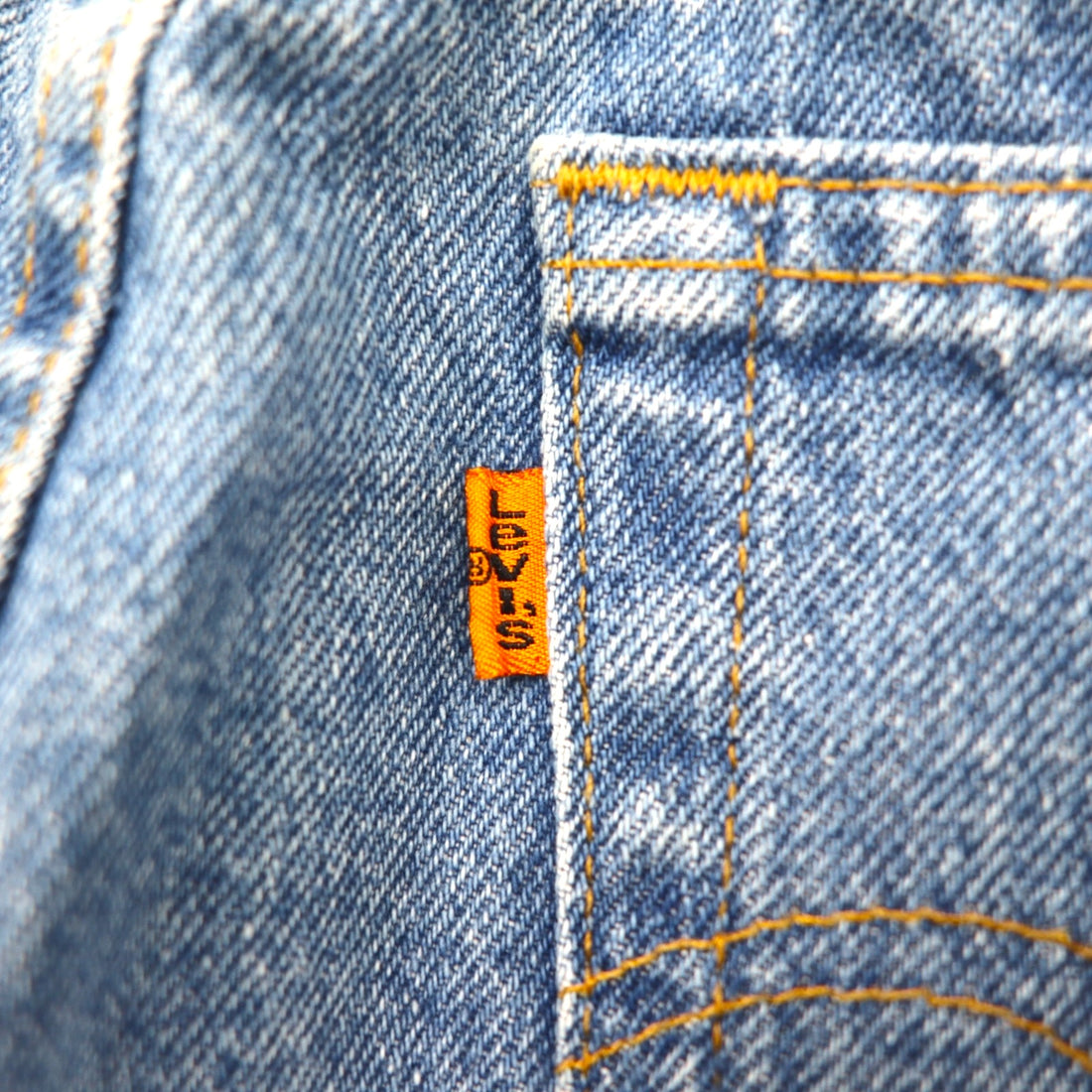 Levi's 90年代 カナダ製 デニムパンツ ジーンズ M インディゴ 619 オレンジタブ ジッパーフライ