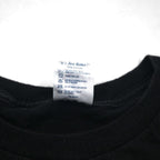 HARLEY DAVIDSON USA MADE DELTA BODY FIRE PATTERN T-SHIRT 2XL BLACK LOGO PRINT PRO WEIGHT