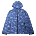 日本然リトテ-古着オンライン-Columbia ヘイゼンパターンドジャケット XL ブルー 総柄 ナイロン 撥水 パッカブル HAZEN PATTERNED JACKET PM3728-COLUMBIA Haisen Pattern Jacket XL Blue Patterned Nylon Water -repellent Packable Hazen Patterned Jacket PM3728