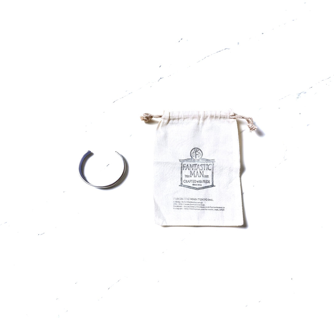 FANTASTIC MAN Bangle Silver BANGLE 204 