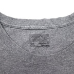 Patagonia P-6 Logo Cotton T-Shirt 2XL Grey Back Print 38906