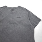Patagonia P-6 Logo Cotton T-Shirt 2XL Grey Back Print 38906