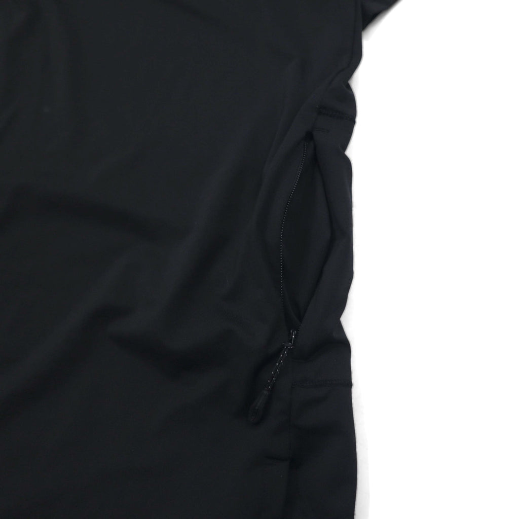 POLO RALPH LAUREN パフォーマンス ドライフィット シャツ L ブラック ハーフジップ サイドポケット