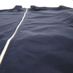 90s Vintage Reversible Satin Jacket リバーシブル サテンジャケット XL ネイビー 総柄 スカーフ ペイズリー柄