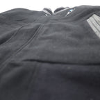 90s CANADA SPORTS WEAR Leather-trimmed Melton Stadium Jacket, XL, Black, Wool, Canadian Natural, Logo Embroidery