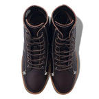 Lee Leather High Top Sneaker Boots 27.5cm Brown 31301