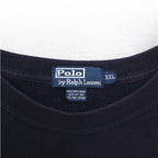 Polo by Ralph Lauren 90年代 クルーネック スウェット 2XL ネイビー 裏起毛 スモールポニー刺繍