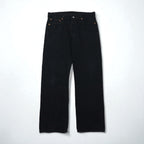 Levi's 00年代 501 ブラックデニムパンツ ジーンズ L ストレート 0660