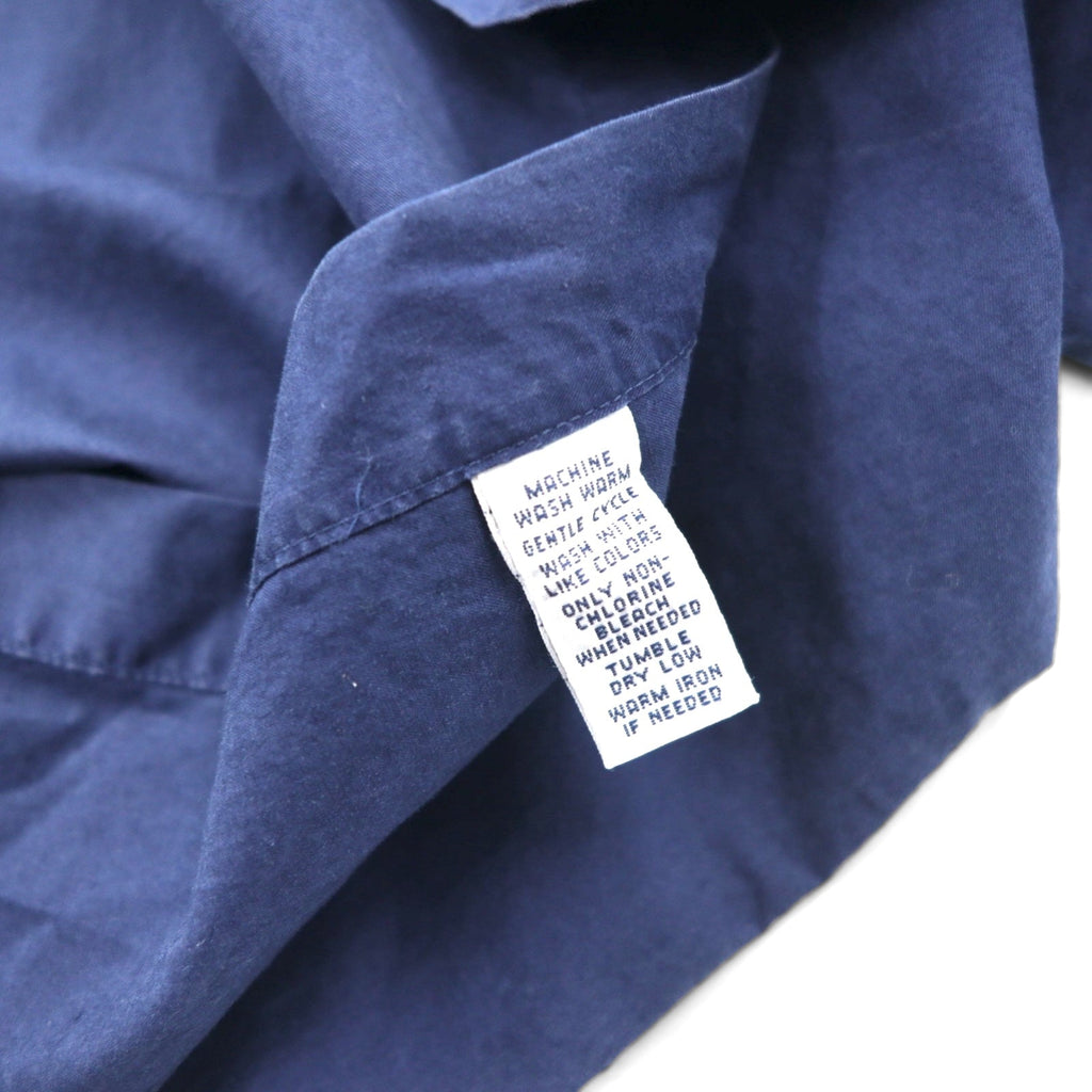 Polo by Ralph Lauren 90年代 半袖 シャツ XL ネイビー コットン 胸ポケット