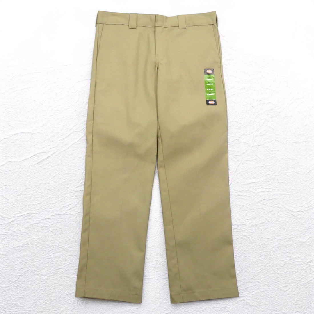 Dickies Work Chino Pants L Beige Slim Straight WP873KH Honduras Match Unused