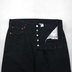 Levi's 00年代 501 ブラックデニムパンツ ジーンズ L ストレート 0660