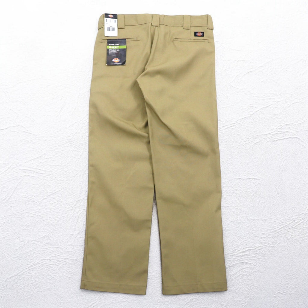 Dickies Work Chino Pants L Beige Slim Straight WP873KH Honduras Match Unused