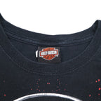 HARLEY DAVIDSON × Warner Bros. ルーニーチューンズ LOONEY TUNES Tシャツ 2XL ブラック キャラクタープリント ダズマニアンデビル DILLON BROTHERS ホンジュラス製