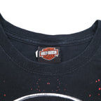 HARLEY DAVIDSON × Warner Bros. ルーニーチューンズ LOONEY TUNES Tシャツ 2XL ブラック キャラクタープリント ダズマニアンデビル DILLON BROTHERS ホンジュラス製