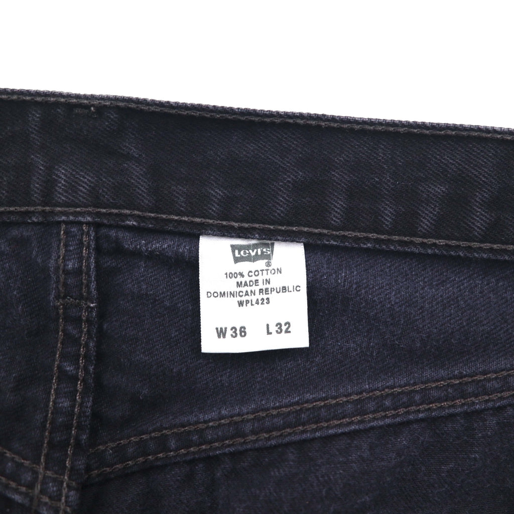 Levi's 00年代 501 ブラックデニムパンツ ジーンズ L ストレート 0660