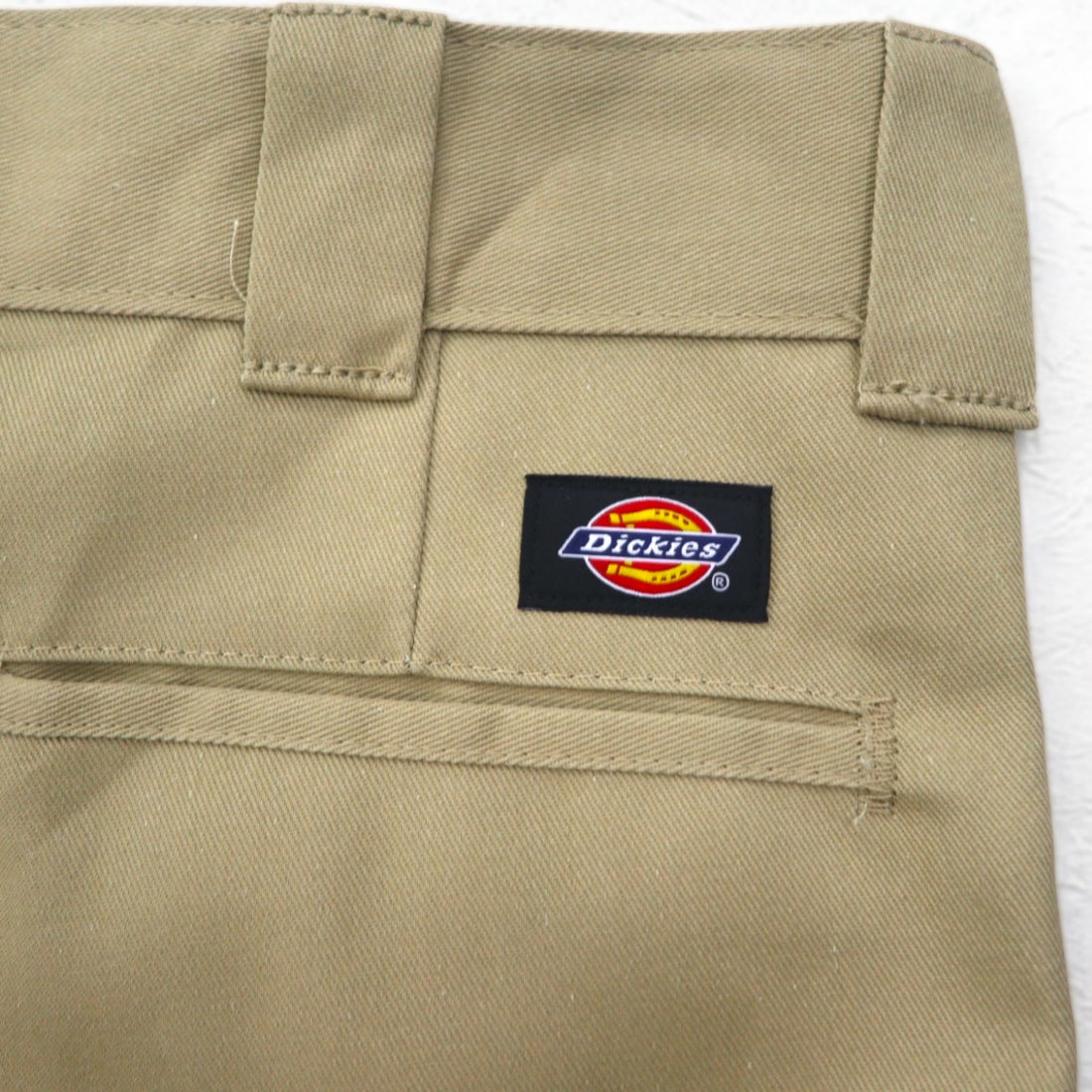 Dickies Work Chino Pants L Beige Slim Straight WP873KH Honduras Match Unused