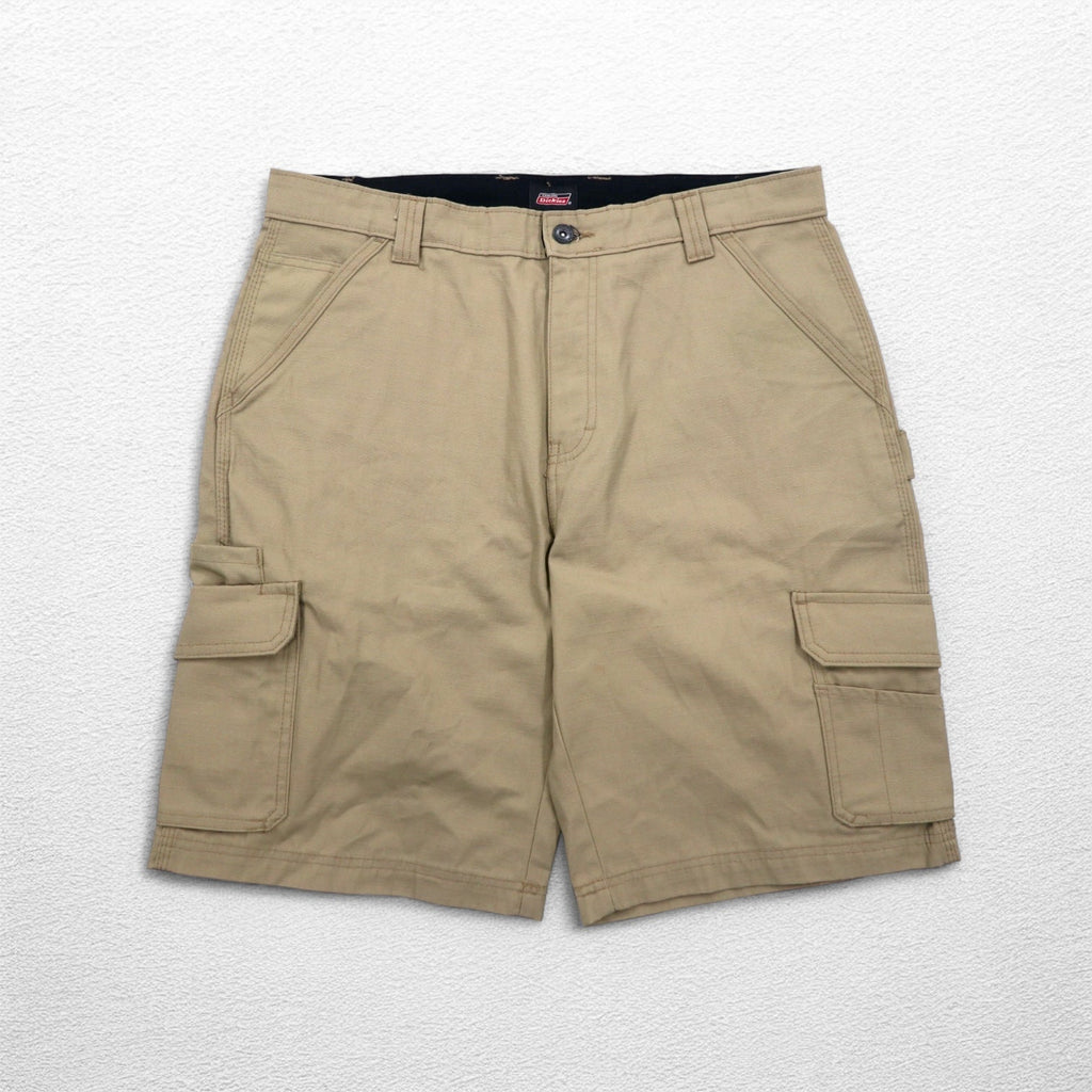 Dickies Ripstop Cargo Shorts, Half Pants, L, Beige, Ripstop Ultimate Cargo GR40ADS