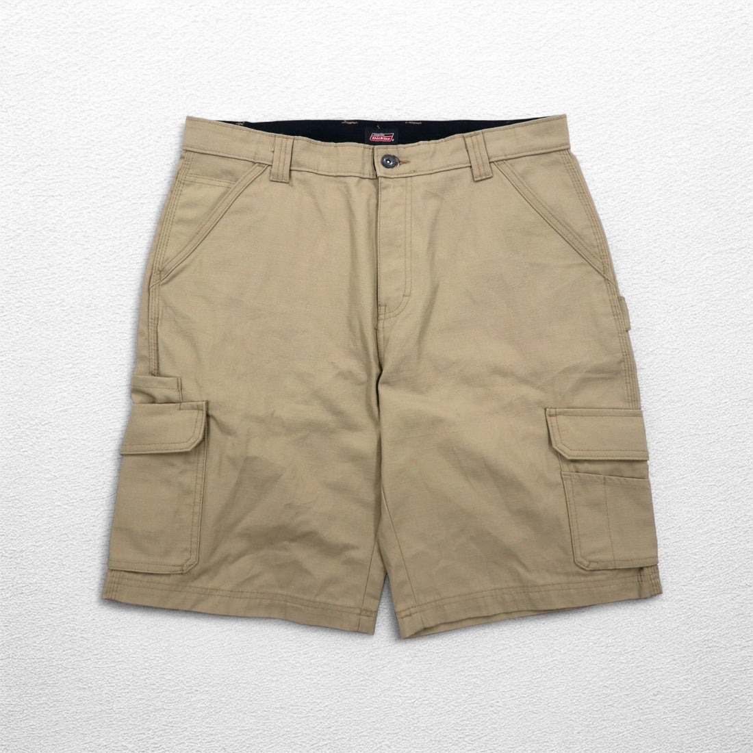 Dickies Ripstop Cargo Shorts, Half Pants, L, Beige, Ripstop Ultimate Cargo GR40ADS