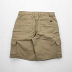 Dickies Ripstop Cargo Shorts, Half Pants, L, Beige, Ripstop Ultimate Cargo GR40ADS
