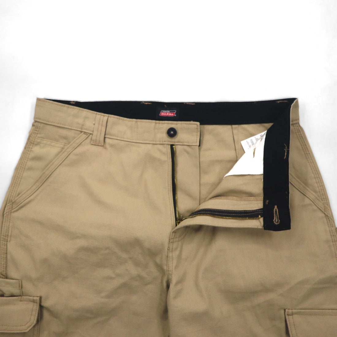 Dickies Ripstop Cargo Shorts, Half Pants, L, Beige, Ripstop Ultimate Cargo GR40ADS
